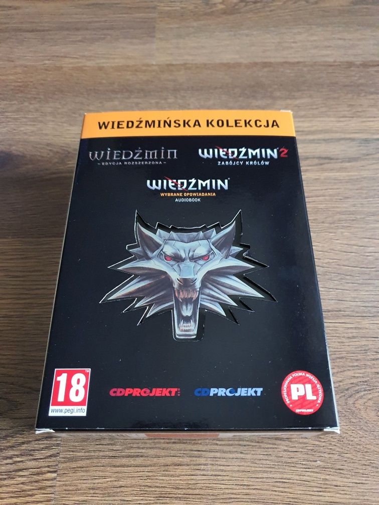 Wiedźmin gry i dodatki PC Wiedźmińska Kolekcja. Unikat!