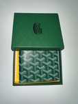 Carteira goyard verde