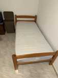 Cama de solteiro madeira 195x088cm