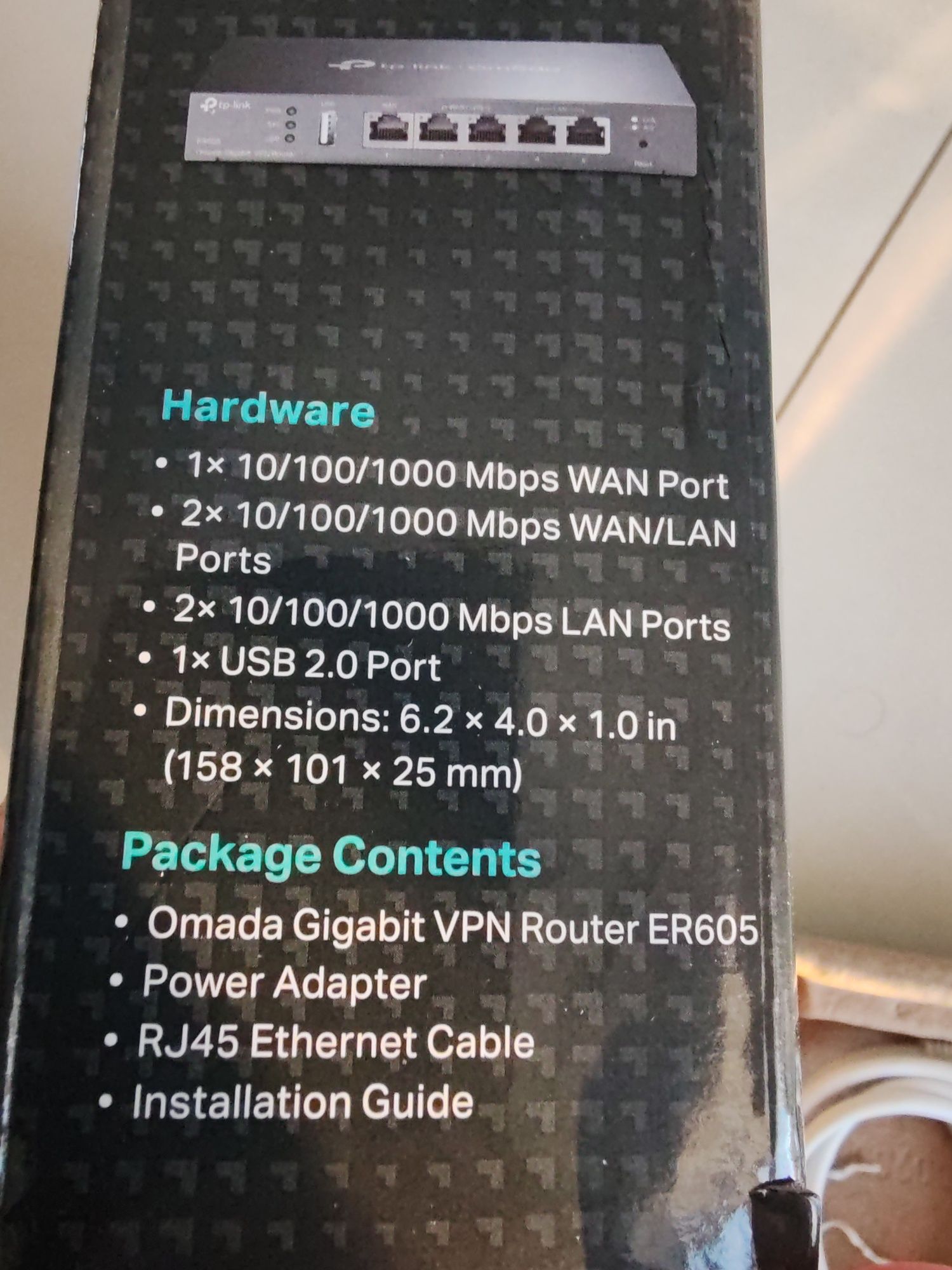 VPN Router TP-Link ER605 jak nowy GWARANCJA