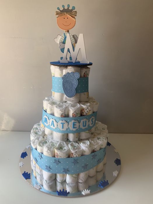 Bolo de Fraldas * Cha de Bebe