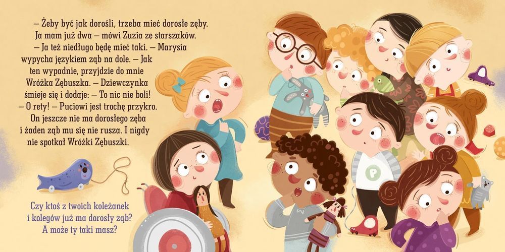Pucio i Wróżka Zębuszka Marta Galewska-Kustra Nasza Księgarnia