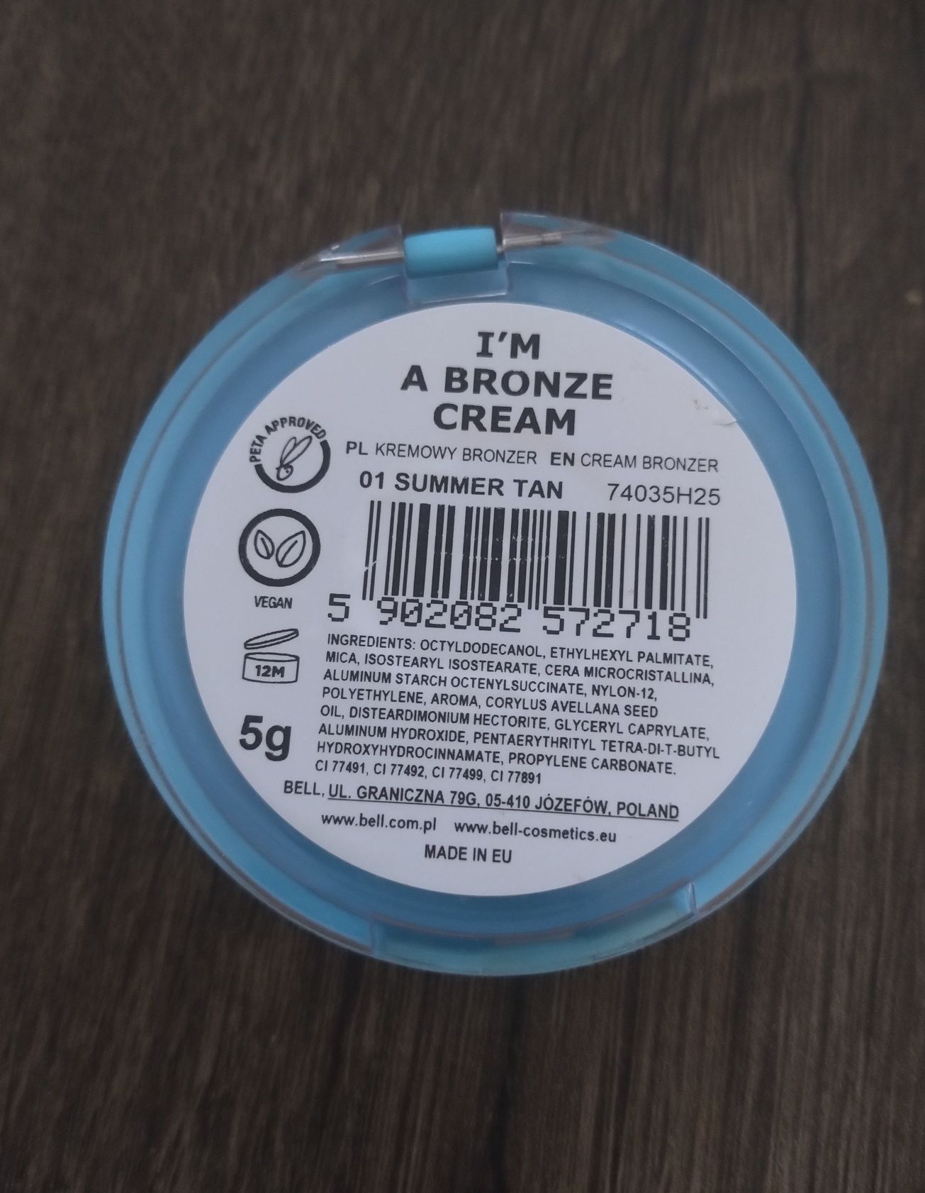 Bronzer w kremie Bell