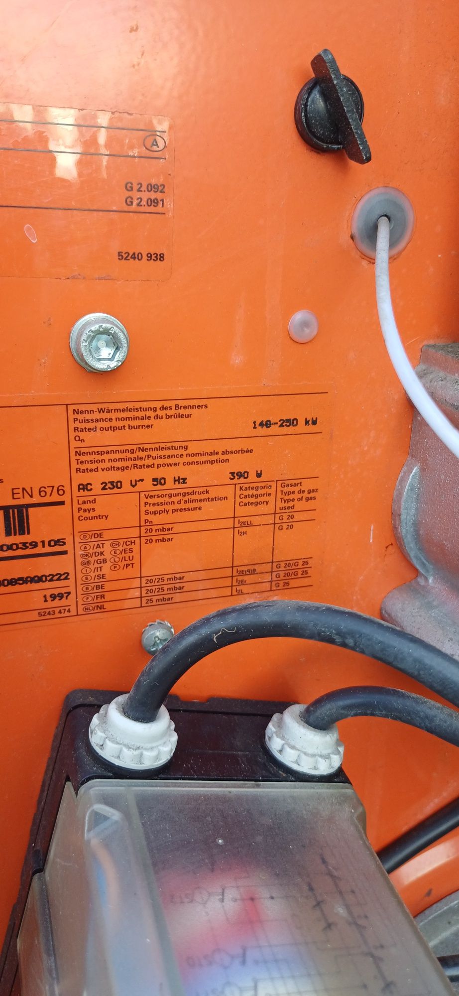 Palnik gazowy Viessmann 148-250 kW na gaz
