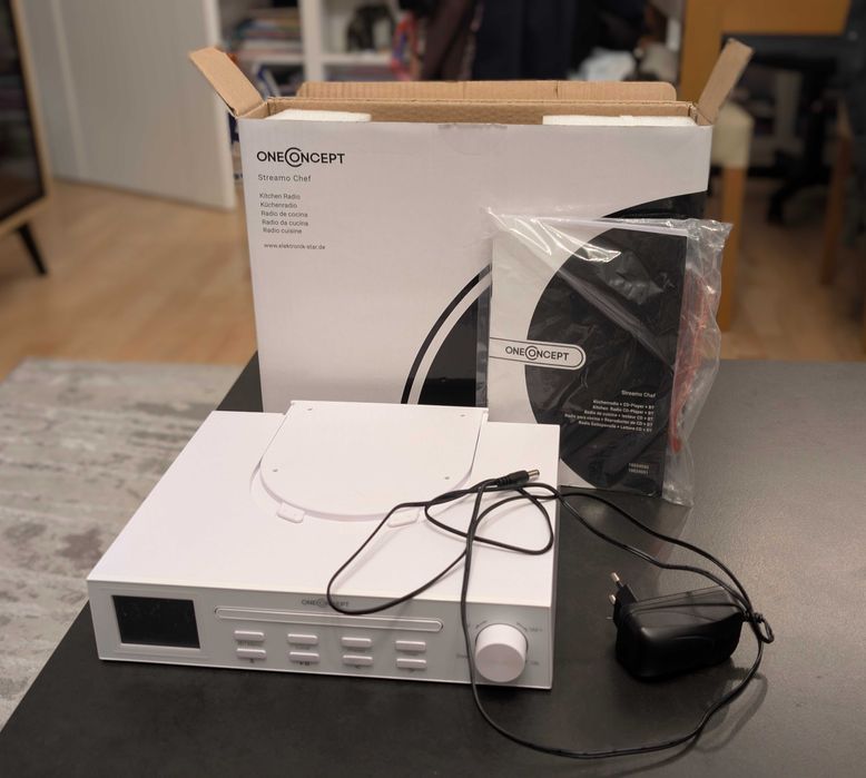 Radio internetowe kuchenne OneConcept StreamoChef