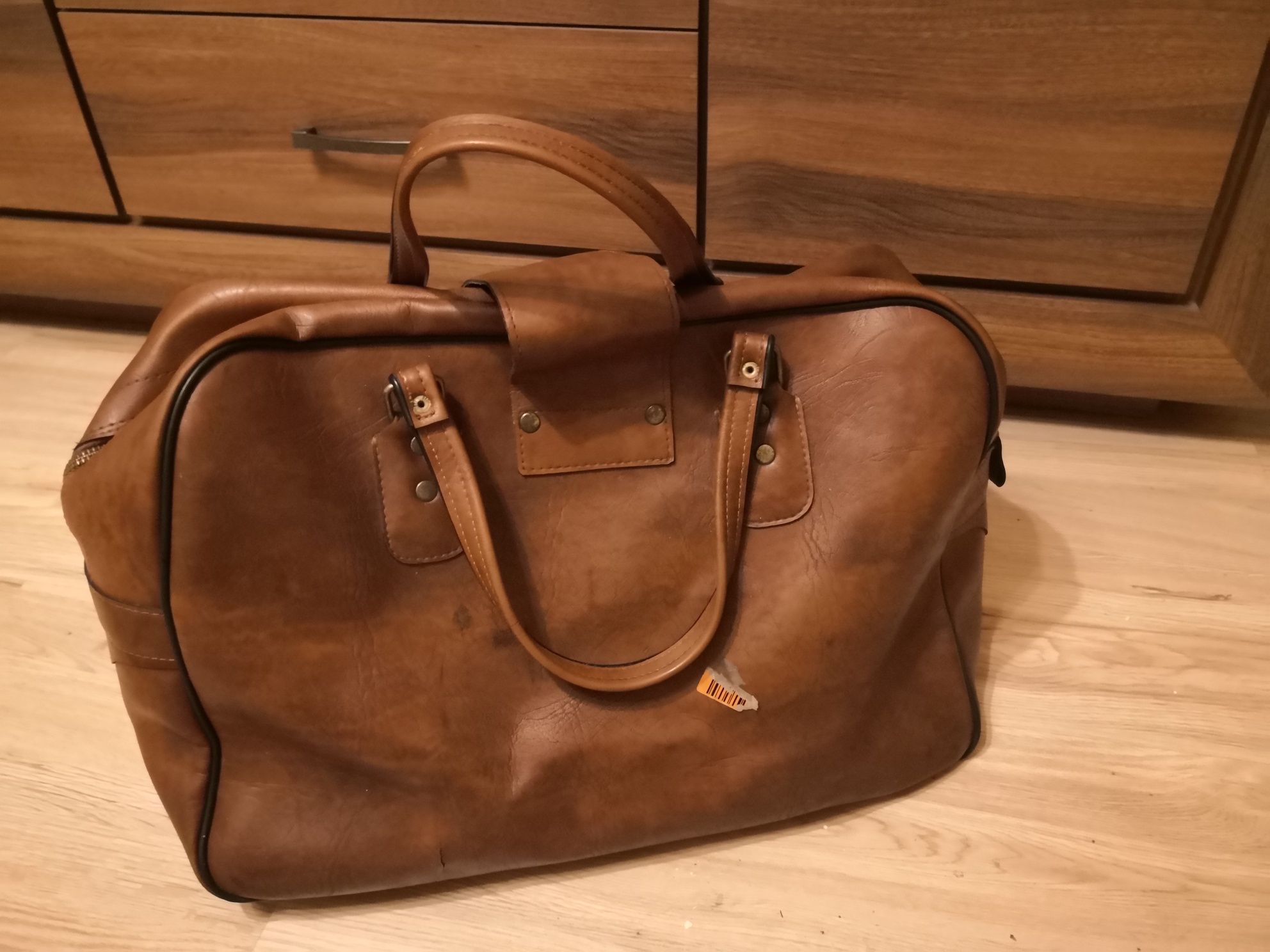 Torba, walizka w stylu PRL