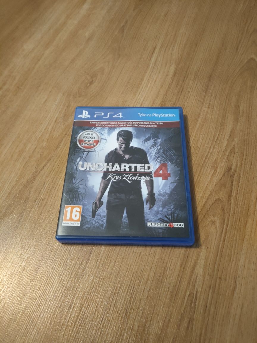 PS 4 Uncharted 4 Kres Zlodzieja