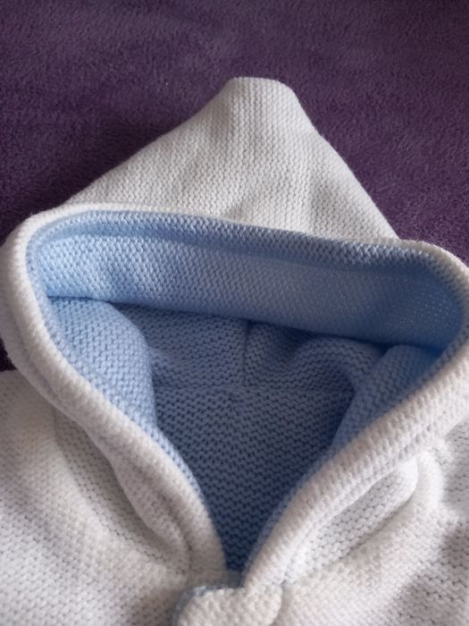 Kurteczka włóczkowa, plaszczyk, sweterek na CHRZEST, ROCZEK, ŚWIĘTA 86