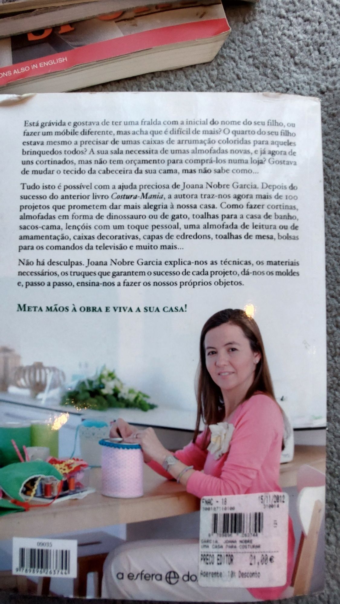 Livro "Uma casa para costurar"