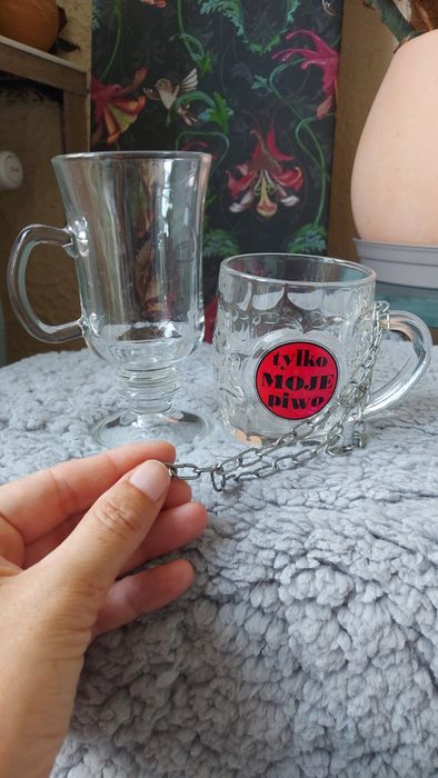 Kufel tylko MOJE piwo szklanka do latte