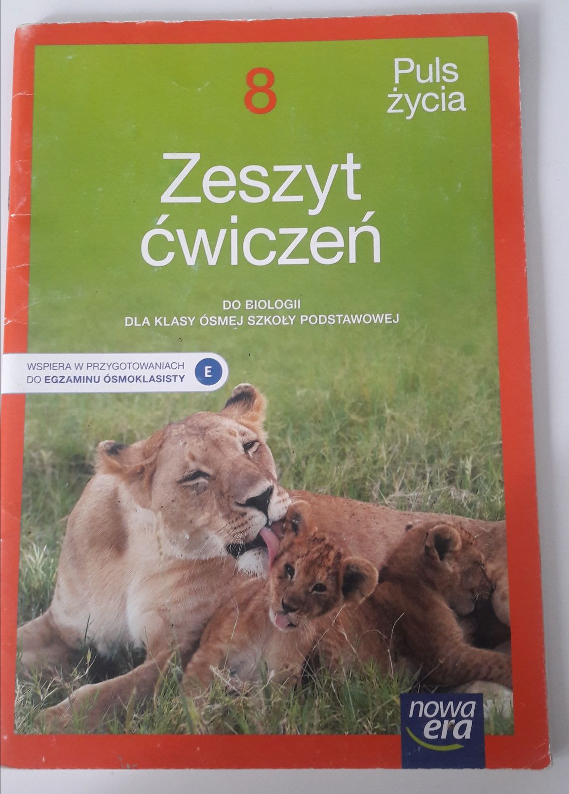 Puls życia 8 zeszyt ćwiczeń do biologii nie zapisany