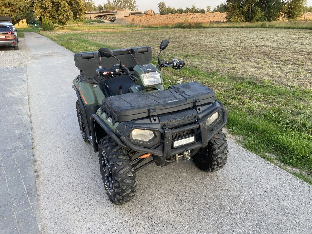 Polaris Sportsman 850 wspomaganie Full opcja kufer led grizzly can am