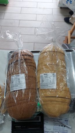 Хлеб ржаной и белый