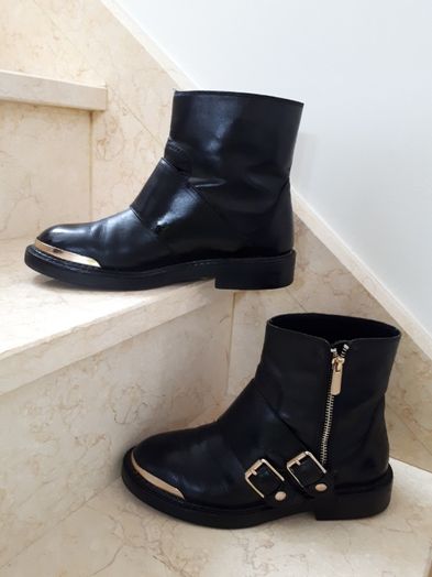 Botas Zara pretas- T37