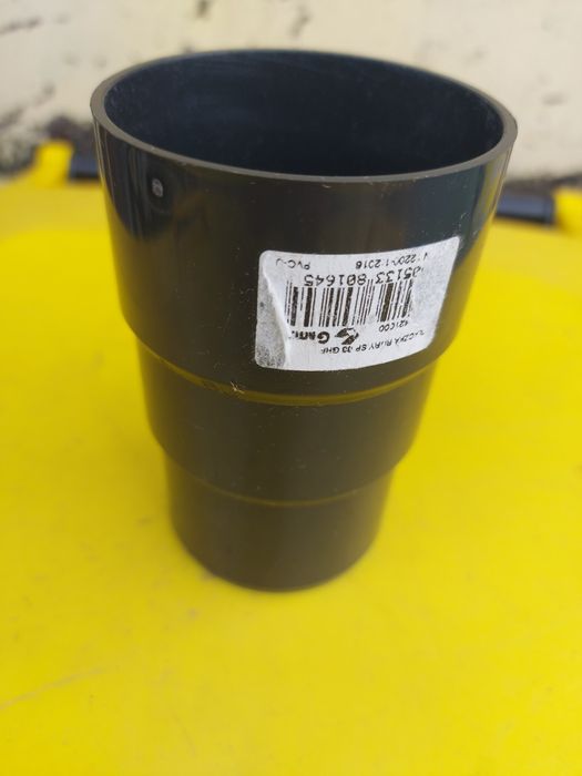 Łącznik rynny 63mm grafit