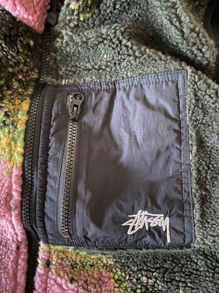 Stüssy Jacquard Dye Men's Sherpa Vest