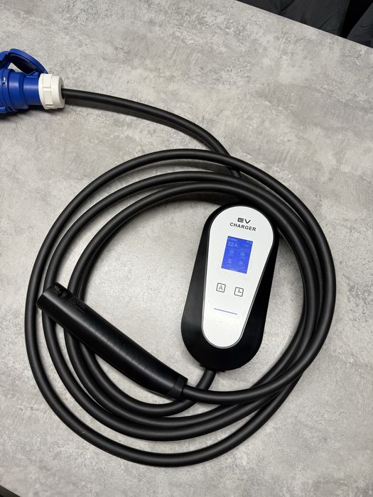 EvCharger зарядний пристрій Тесла nacs 7 квт/32 ампери зарядка станція