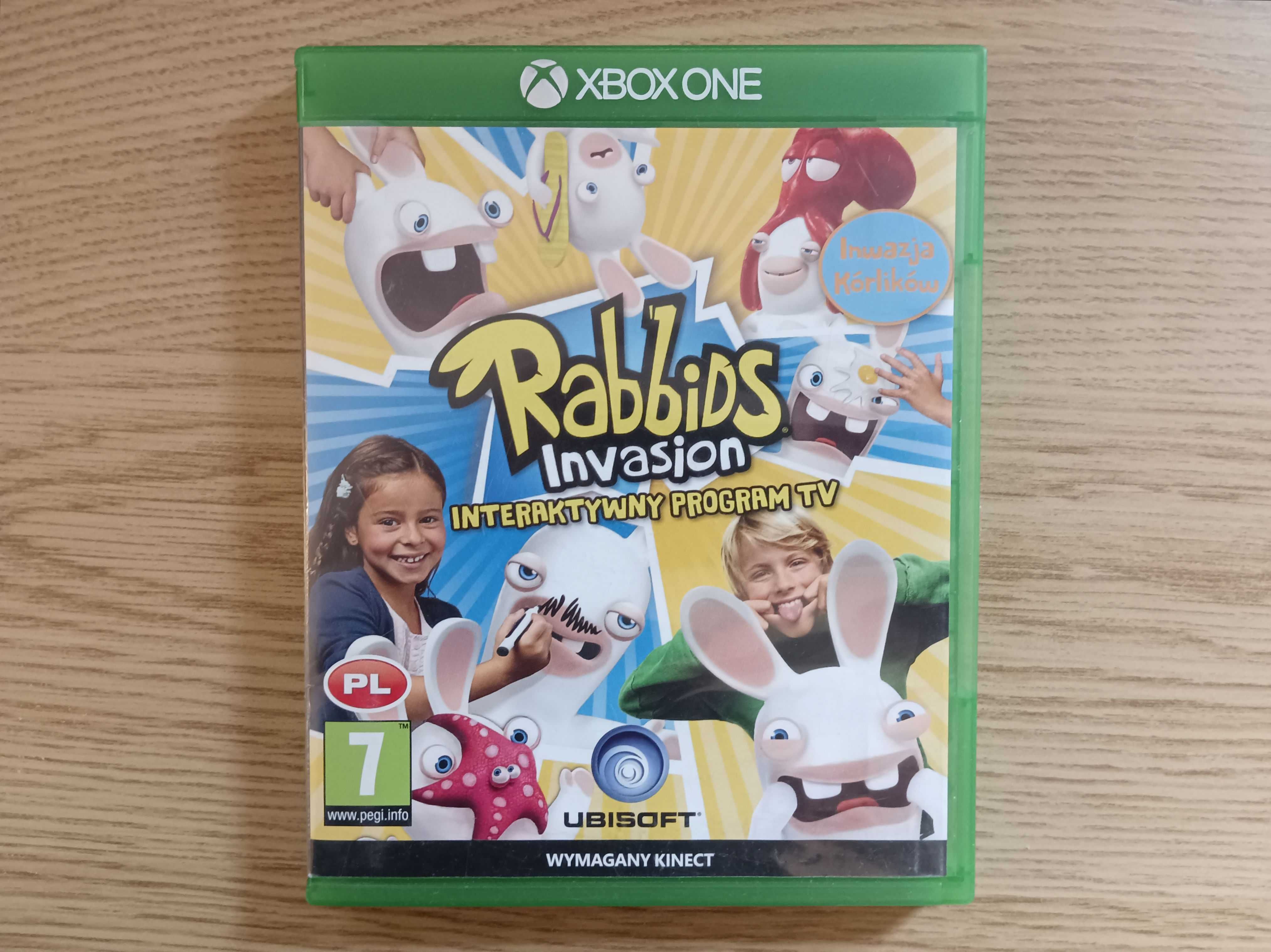 Rabbids Invasion Interaktywny program TV na XBox One Kinect PL