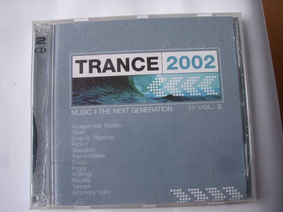 Trance CD ; TRANCE 2002 -- 2 cd, 2009 ROK.