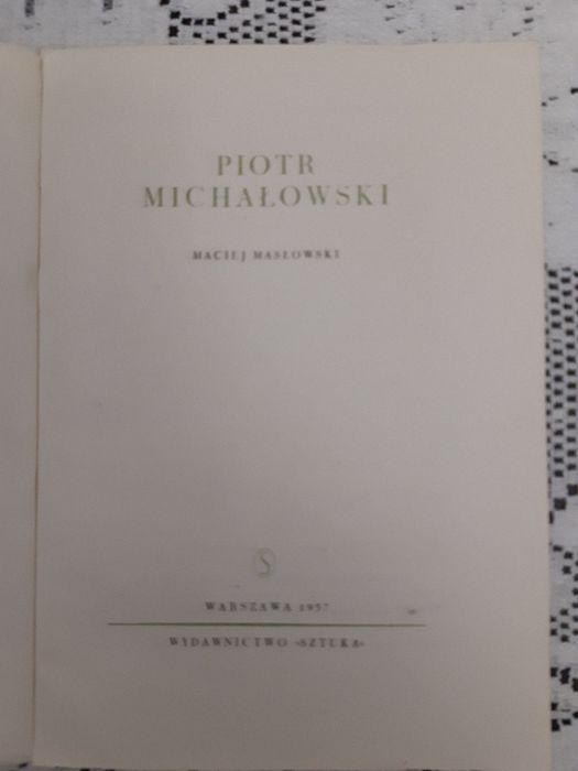 Piotr Michałowski-M.Masłowski