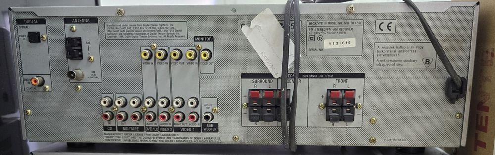 Wzmacniacz Sony STR-DE485E