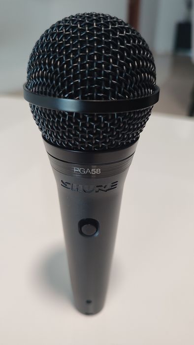 Microfone de voz *NOVO*  SHURE PGA58