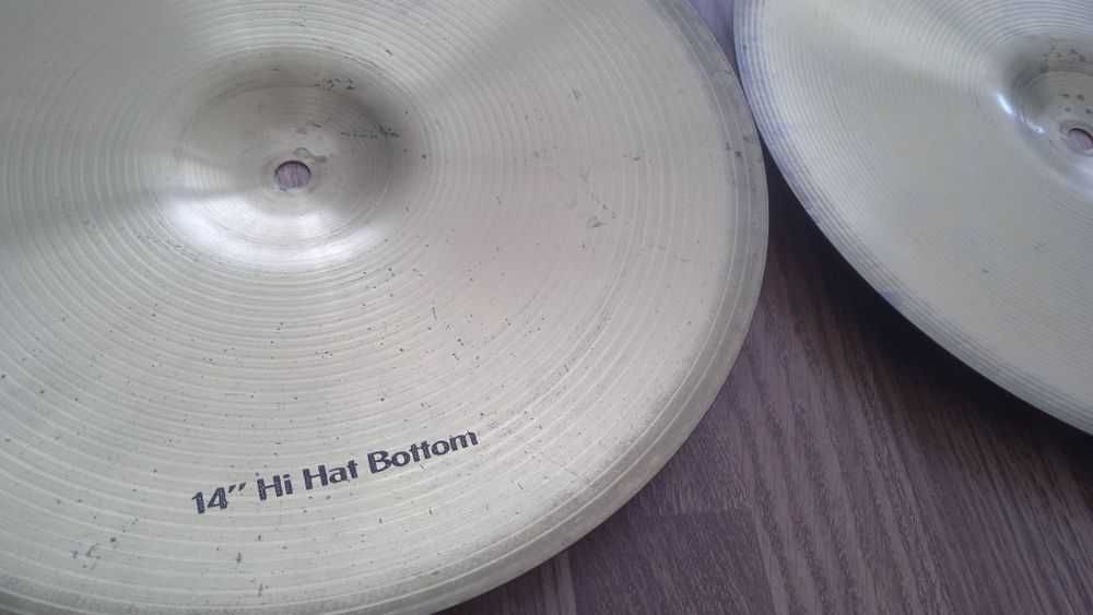 Lote pratos de Bateria (Zildjan, Meinl, Pearl)