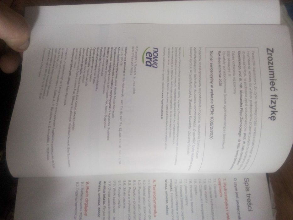 Zrozumieć fizykę 2 zakr. roz. Liceum