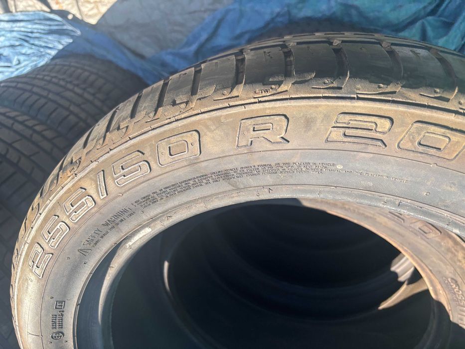 255-50-R20 CONTINENTAL CROSS CONTACT 4штуки летней резины GERMANY 2022