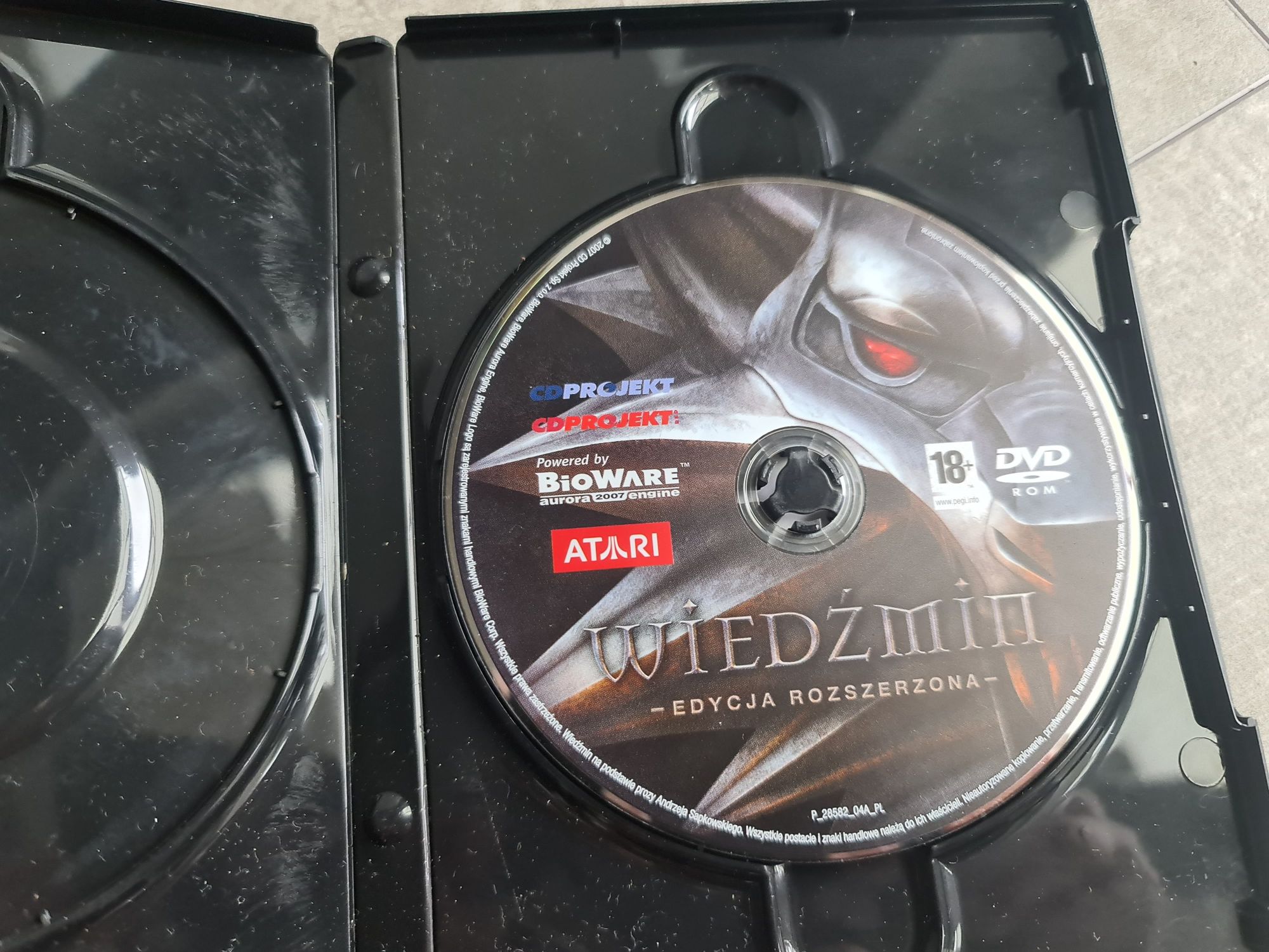 Wiedźmin edycja rozszerzona PC DVD gra komputerowa