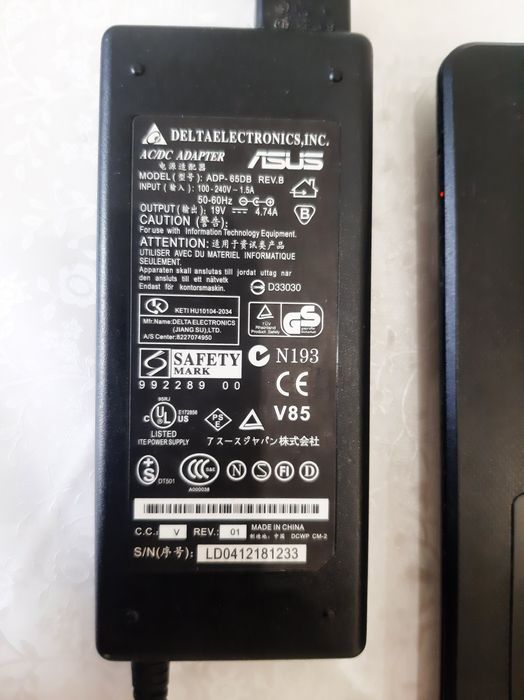 Блок живлення для ноутбука Asus 90W 19V 4.74A 5.5*2.5mm