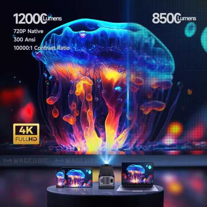 Magcubic HY320 MINI NTV Netflix licencjonowany projektor Android 13