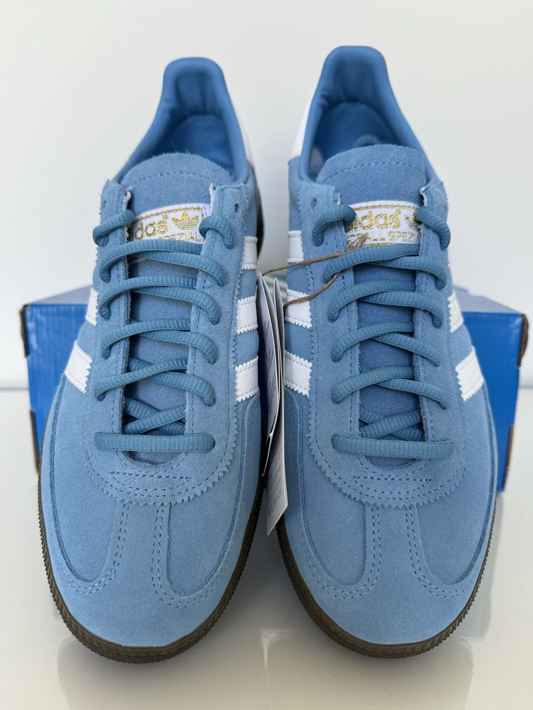 СЕРТИФІКАТ ОРИГІНАЛЬНОСТІ | adidas Handball Spezial «Light Blue» 40 EU
