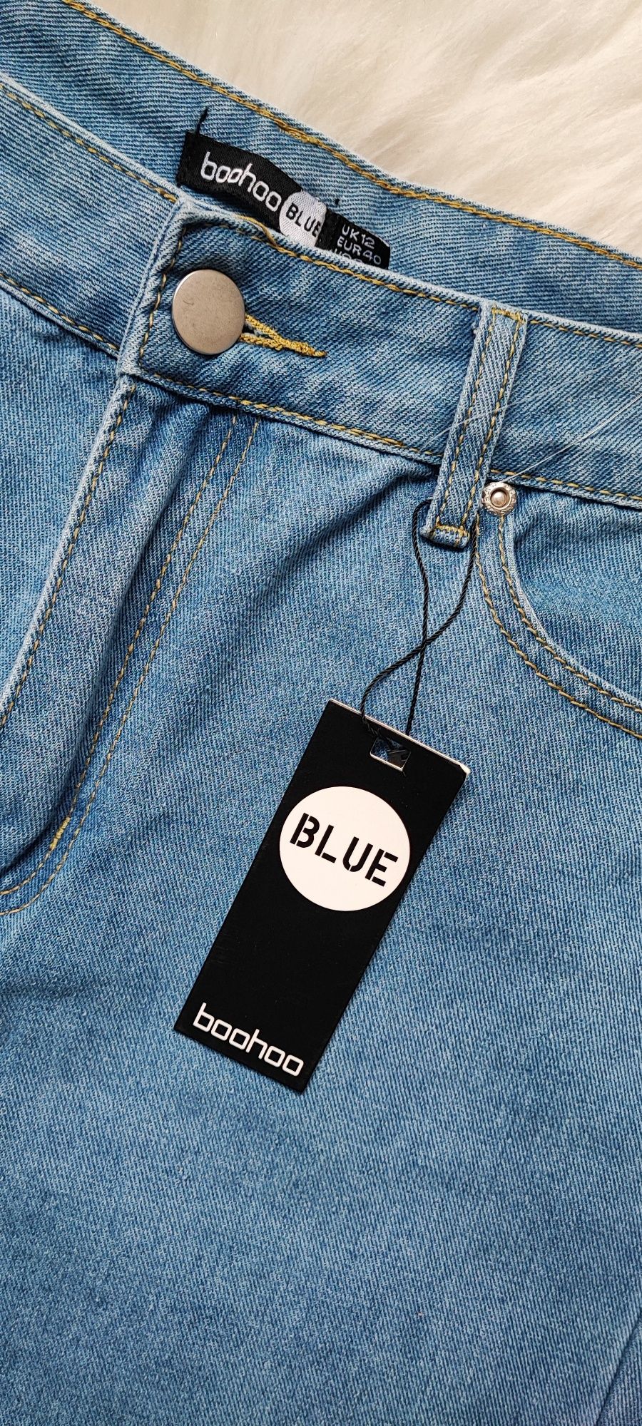 Spodnie jeans roz.40 boohoo nowe