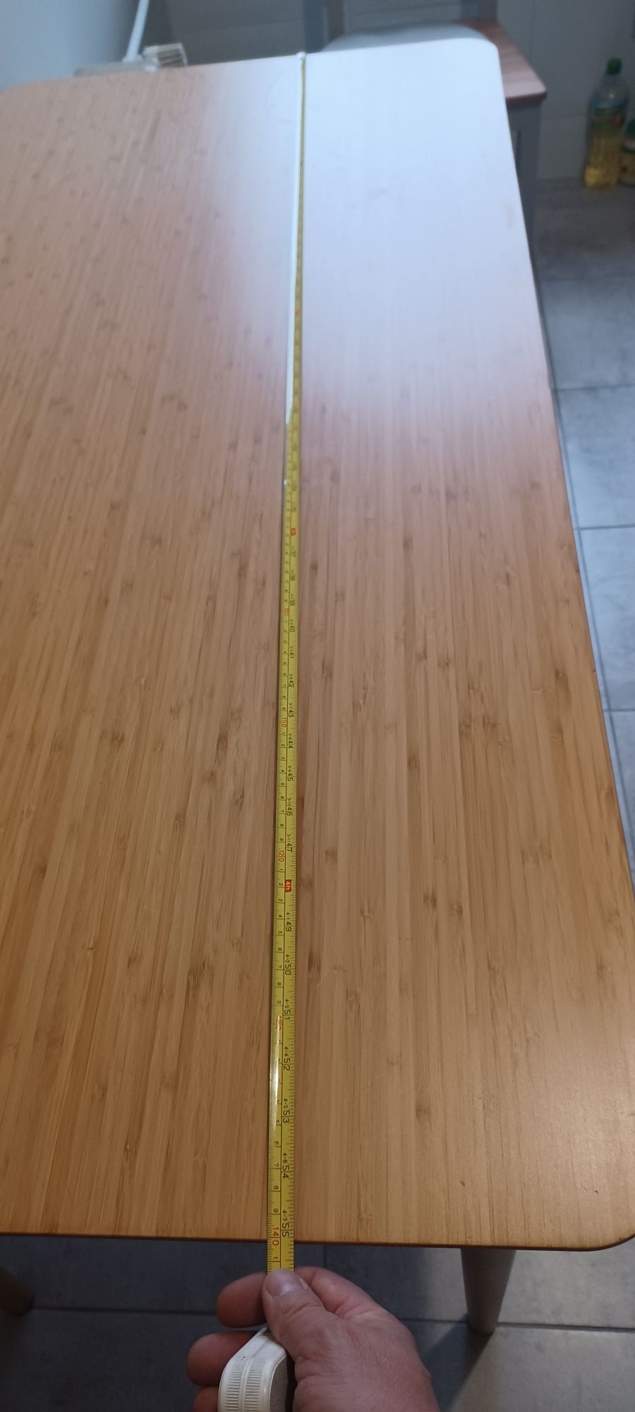 Stół bambusowy IKEA Hilver stan bdb- , lekki , wytrzymały