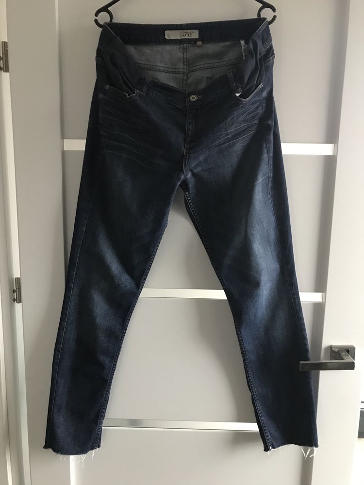 Spodnie ciążowe jeansowe rurki Top Shop 40