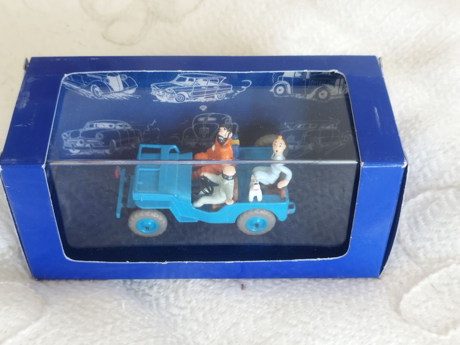 Tintim carro de colecionador