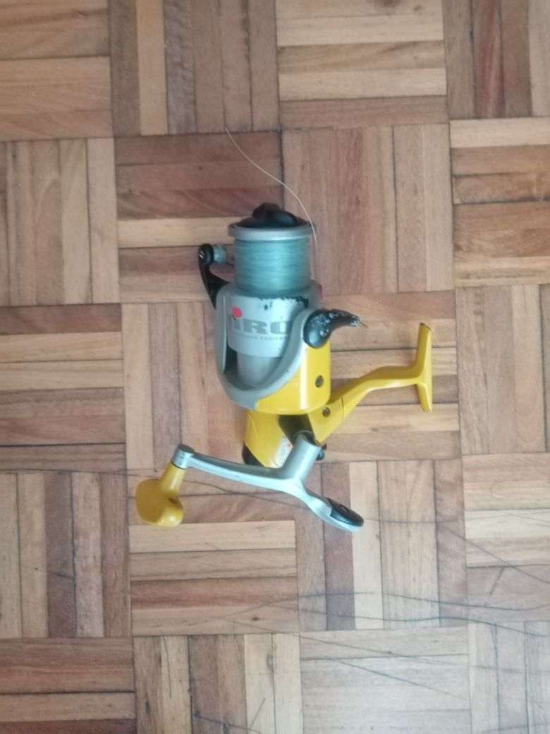 3 Canas de pesca (Cana + Carreto)