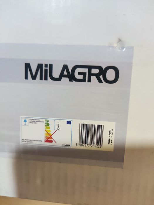 Milagro Ice lampa wisząca 1x5W chrom ML322