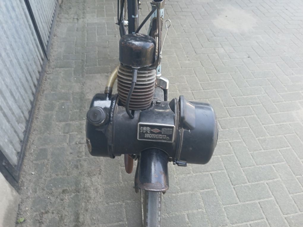 Stary rower simson silnik rowerowy hongdu