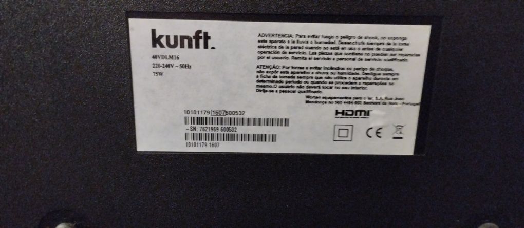 TV Led Kunft 110"