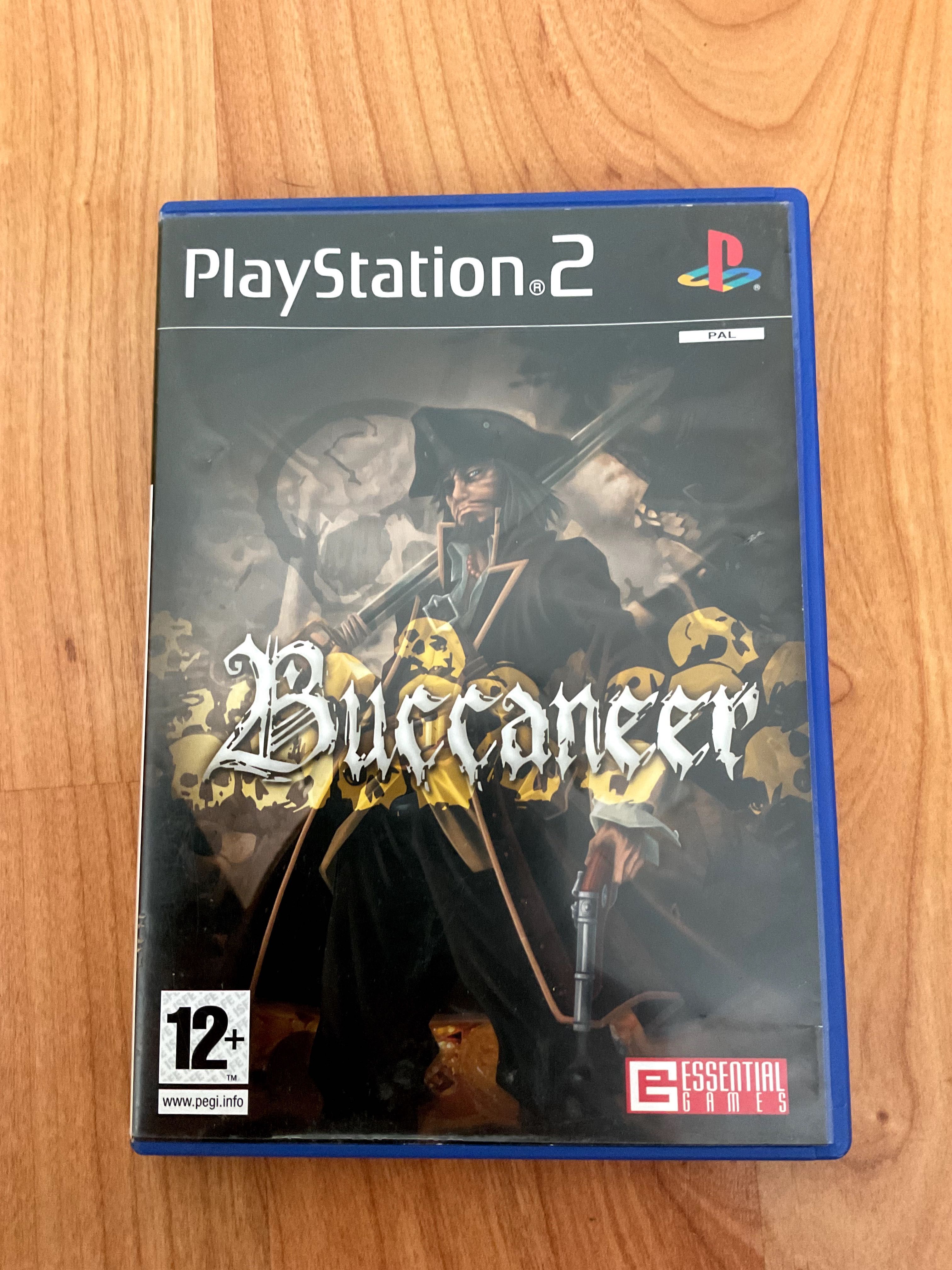 Jogo Buccaneer para Sony PlayStation 2 (PS2 - Capa Espanhol / Inglês)