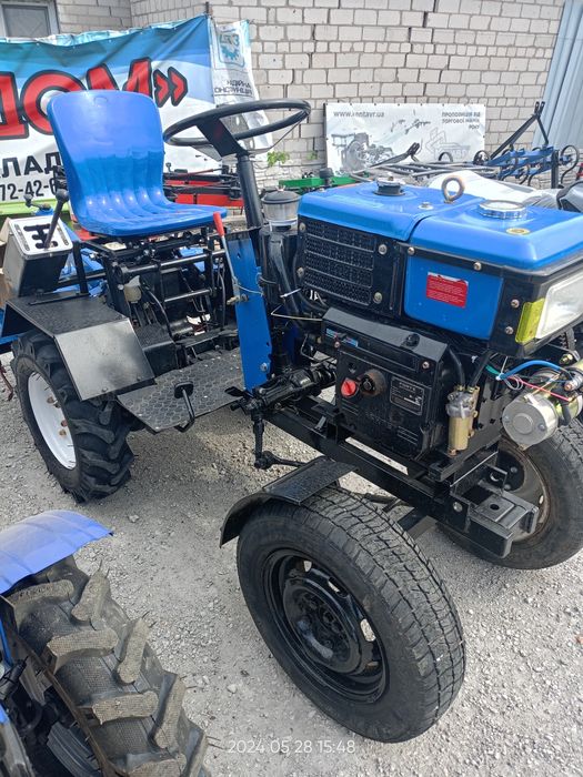 Мототрактор 12 л.с с фрезой
