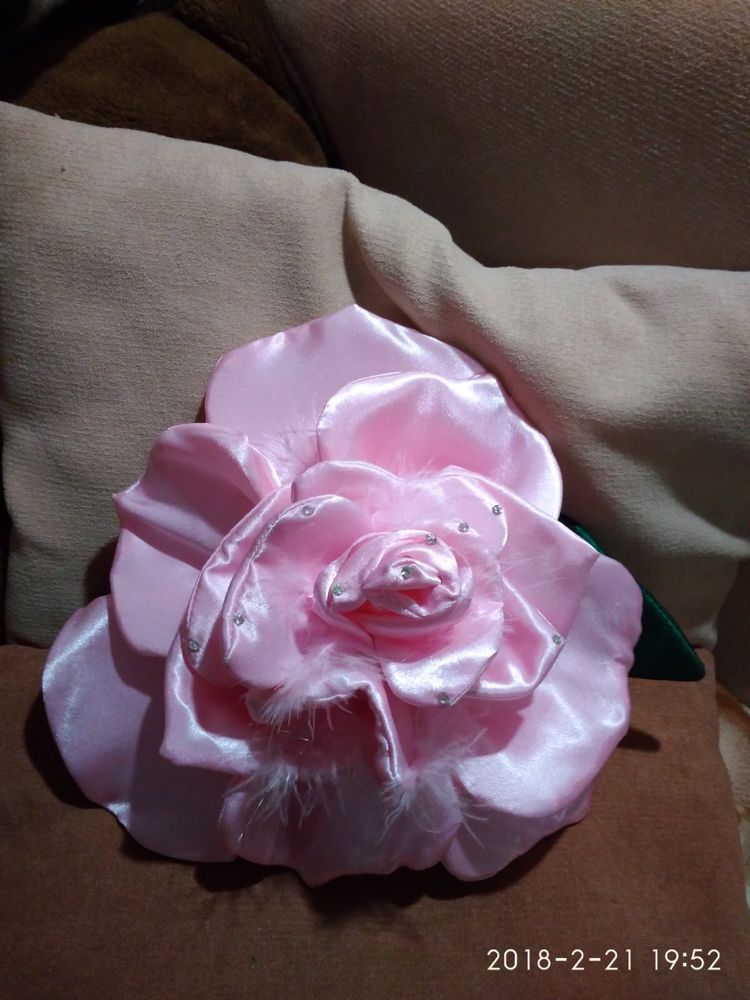 Цветок квітка роза троянда шляпа венок ободок на голову