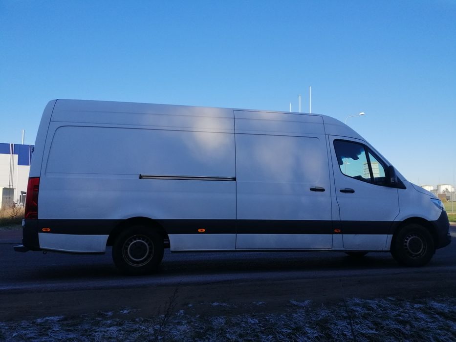 Mercedes Sprinter maxi 907 model salon Polski izoterma faktura 23 supe