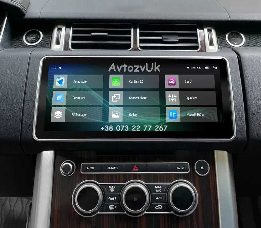 Магнитола VOGUE Land Range Rover L405 SPORT Ренж Спорт Android CarPlay