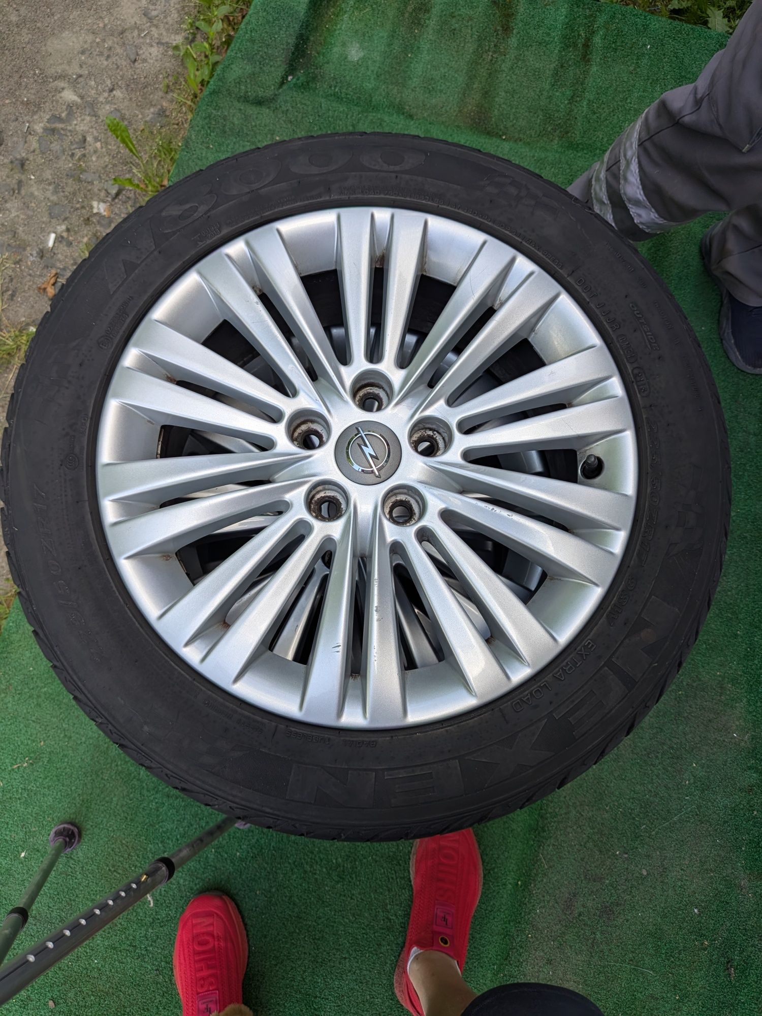 Диски диск 5x115 R17 резина 225/50