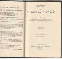Notes on European History vol. 3  (1715.1815)-William Edwards