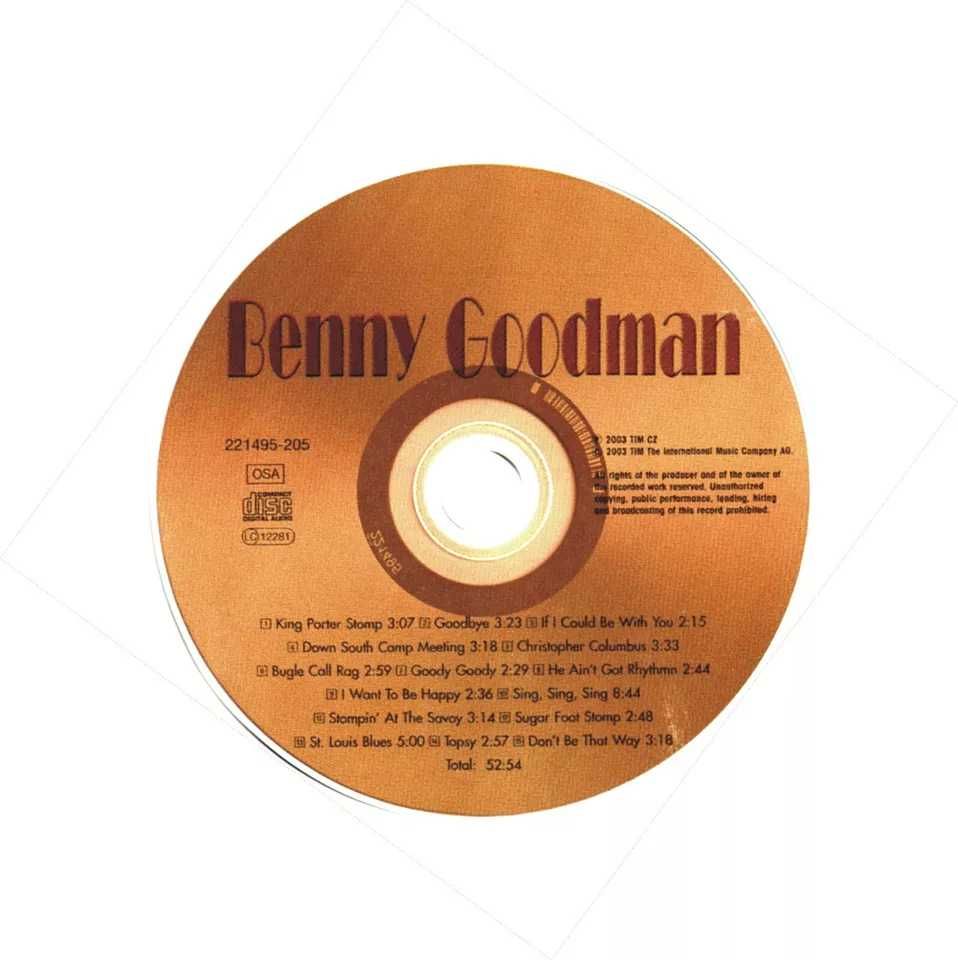 Benny Goodman- THE BEST OF CD + MINT - 2003