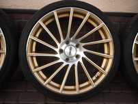 →Felgi+opony Motec MCT9 Tornado 19x8,5 ET45 5x112 bbs Japan racing